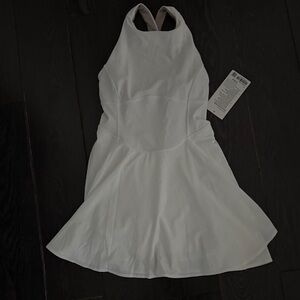 Lululemon court crush dress with shorts